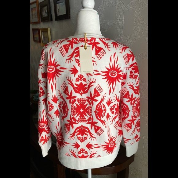 Scotch and Soda Women Crewneck Graphic Sweatshirt NWT - Picture 5 of 11